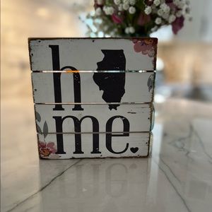 Wood art for dorm or house . From Dry Goods . Home (Illinois)